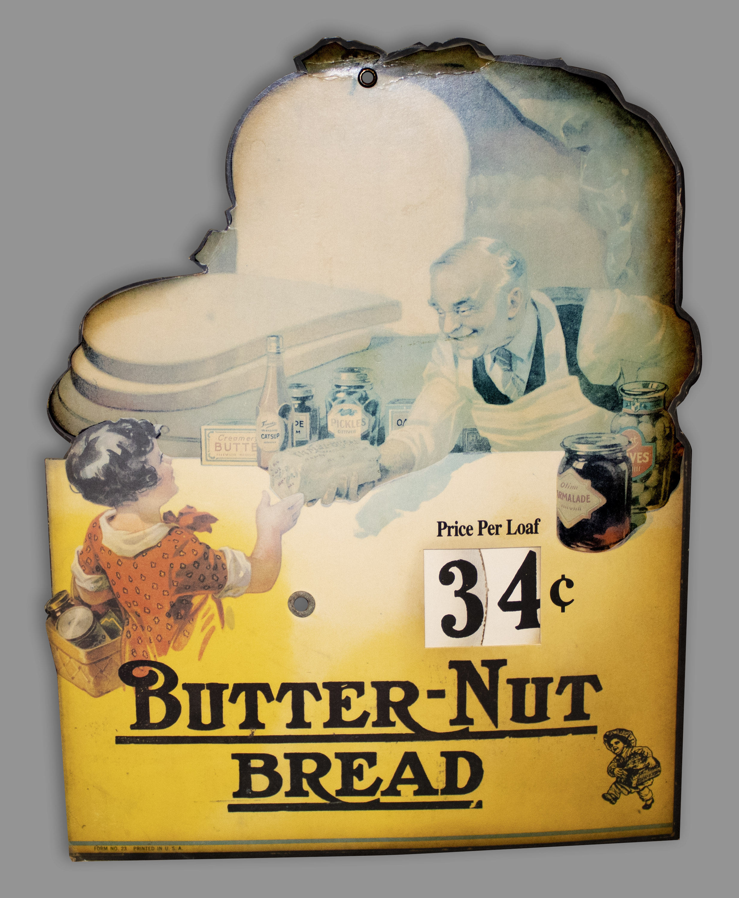 Butternut Bread Vintage Wheel Chart