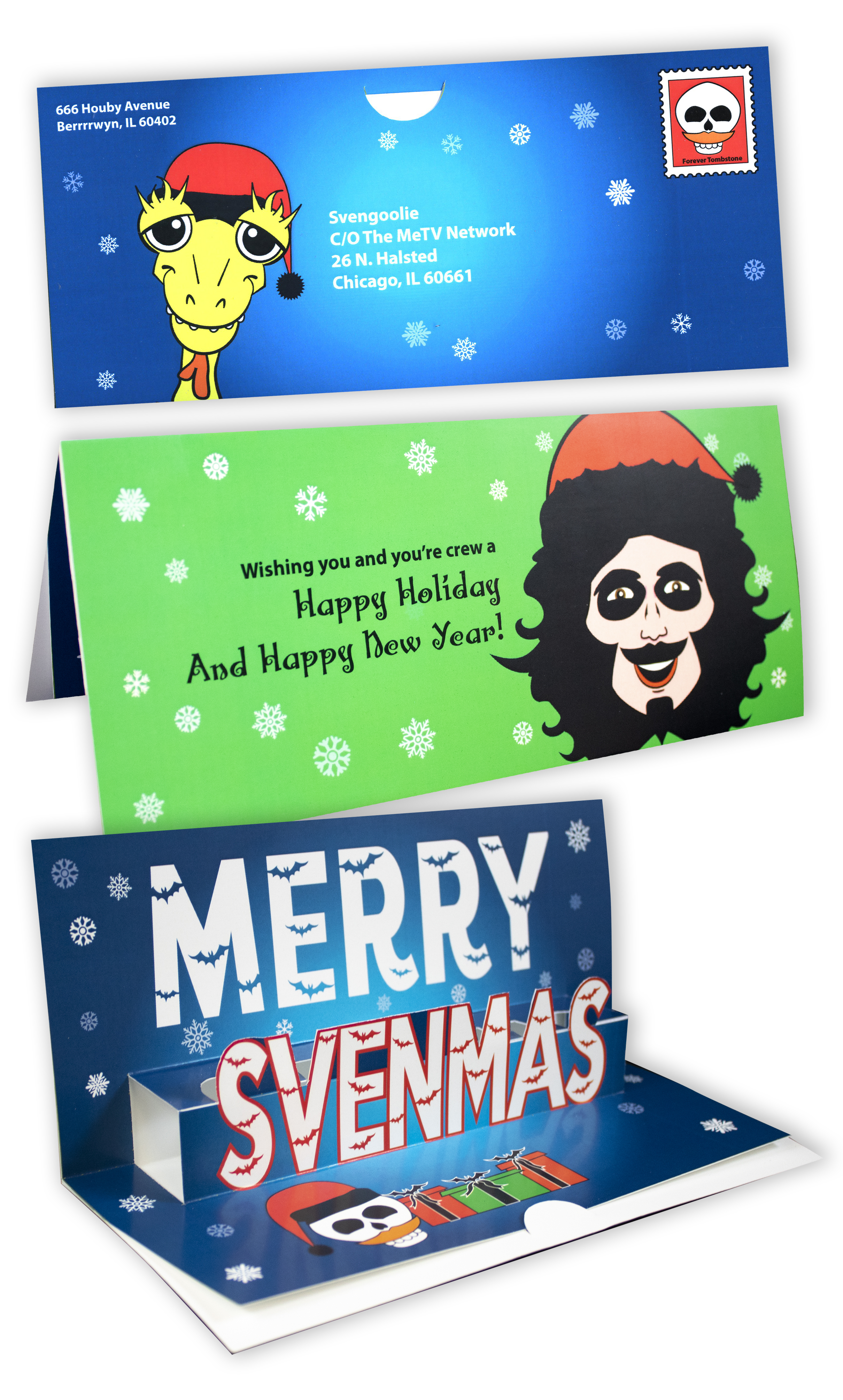 Svengoolie Holiday Greeting Card