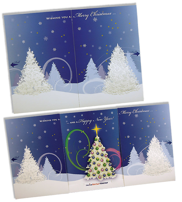Christmas Tree card 1